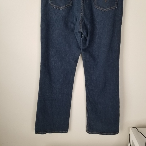 Levi's Perfectly Slimming 512 Bootcut Denim Jeans Size 16M - Picture 9 of 14
